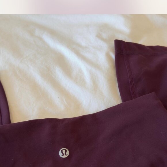 Lululemon Wunder Train High-Rise leggins 21" – Cassis Red, Size 6, Fast-Drying - Picture 5 of 5